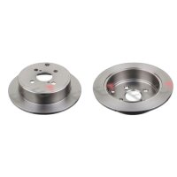 2 brake discs rear axle full Ø 258 mm 9 mm FTE for...