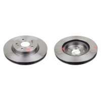 2 Bremsscheiben Vorderachse belüftet Ø 295 mm...