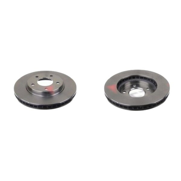 2 Bremsscheiben Vorderachse belüftet Ø 276 mm 26 mm FTE für u.a. MITSUBISHI