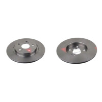 2 brake discs rear axle full Ø 290 mm 11 mm FTE...