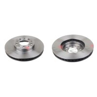 2 Bremsscheiben Vorderachse belüftet Ø 280 mm...