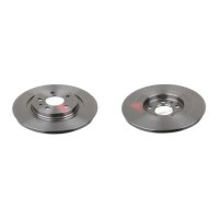 2 brake discs rear axle full Ø 272 mm 12 mm FTE...