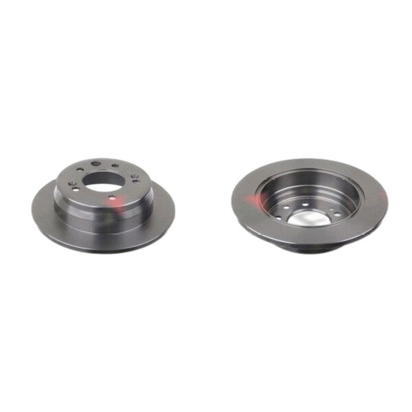 2 Bremsscheiben Hinterachse voll Ø 262 mm 10 mm FTE für u.a. KIA CEED