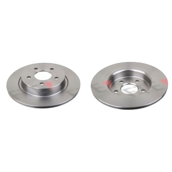 2 brake discs rear axle full Ø 280 mm 11 mm FTE for e.g. VOLVO V50