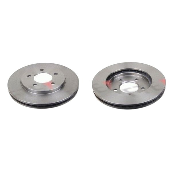 2 Bremsscheiben Vorderachse belüftet Ø 282 mm 24 mm FTE für u.a. CHRYSLER