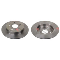 2 brake discs rear axle full Ø 278 mm 9 mm FTE for...