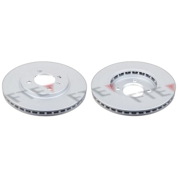 2 brake discs front axle ventilated Ø 260 mm 22 mm FTE for e.g. BMW 3 Series