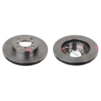 2 brake discs front axle ventilated Ø 235 mm 20 mm...