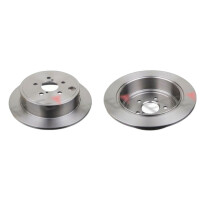 2 brake discs rear axle full Ø 286 mm 10 mm FTE...