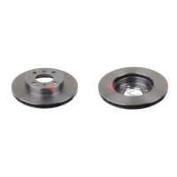2 brake discs front axle ventilated Ø 236 mm 18 mm...