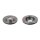 2 brake discs front axle ventilated Ø 236 mm 18 mm FTE for e.g. MITSUBISHI