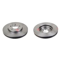 2 Bremsscheiben Vorderachse belüftet Ø 276 mm...