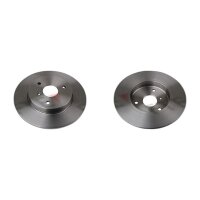 2 Bremsscheiben Vorderachse voll Ø 280 mm 9 mm FTE...