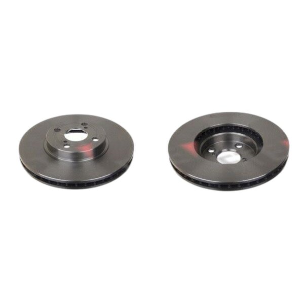 2 brake discs front axle ventilated Ø 275 mm 25 mm FTE for e.g. TOYOTA COROLLA