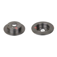 2 brake discs rear axle full Ø 279 mm 9 mm FTE for...