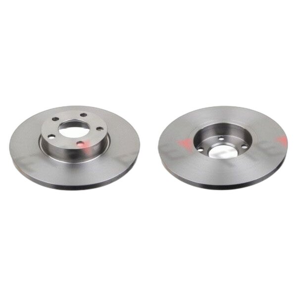 2 brake discs front axle full Ø 288 mm 15 mm FTE for e.g. AUDI A6