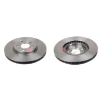 2 brake discs front axle ventilated Ø 280 mm 23 mm...