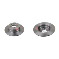 2 brake discs rear axle full Ø 280 mm 10 mm FTE...