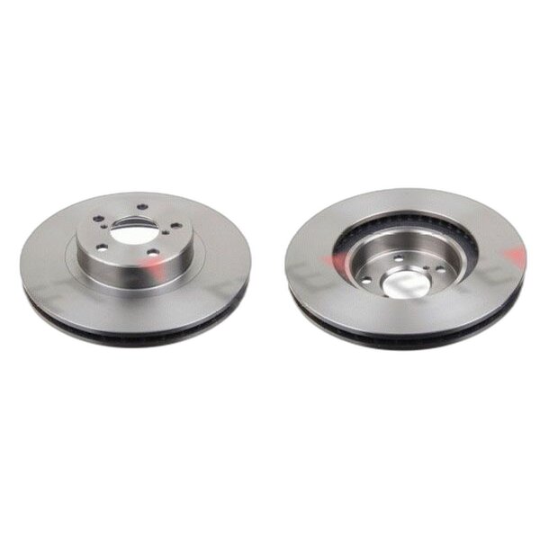 2 Bremsscheiben Vorderachse belüftet Ø 277 mm 24 mm FTE für u.a. SUBARU FORESTER