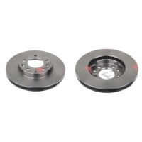 2 brake discs front axle ventilated Ø 274 mm 24 mm...