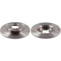 2 brake discs front axle full Ø 247 mm 10 mm FTE...