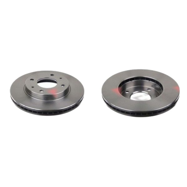 2 Bremsscheiben Vorderachse belüftet Ø 257 mm 24 mm FTE für u.a. HYUNDAI LANTRA