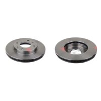 2 Bremsscheiben Vorderachse belüftet Ø 257 mm...