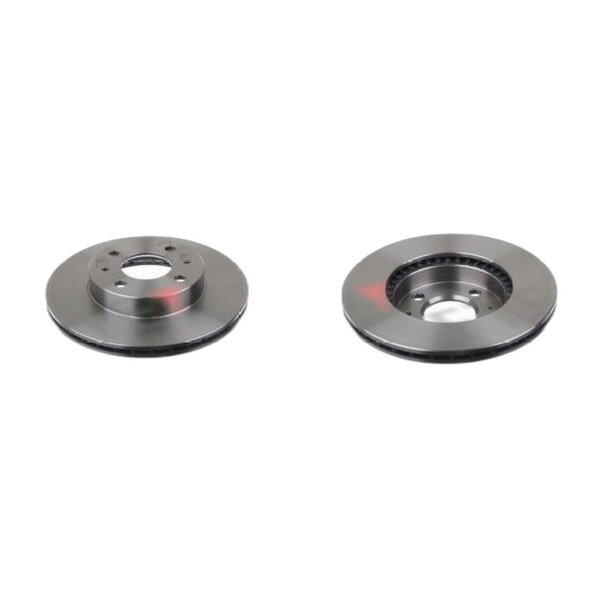 2 brake discs front axle ventilated Ø 247 mm 18 mm FTE for e.g. NISSAN ALMERA