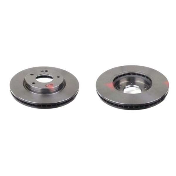 2 Bremsscheiben Vorderachse belüftet Ø 276 mm 26 mm FTE für u.a. HYUNDAI SANTA