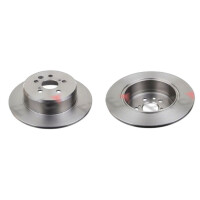 2 brake discs rear axle full Ø 288 mm 10 mm FTE...