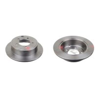 2 Bremsscheiben Hinterachse voll Ø 262 mm 10 mm...