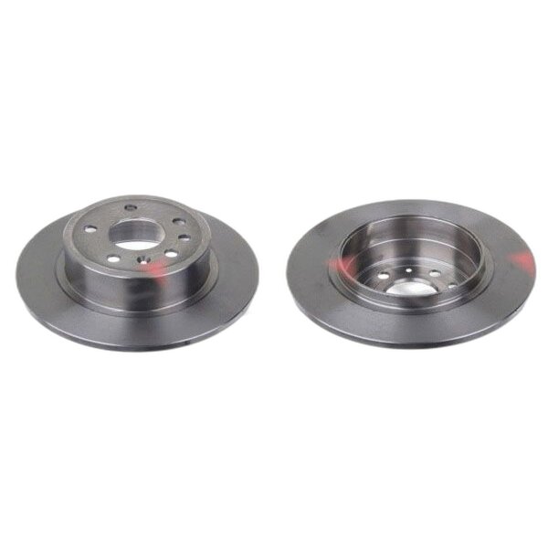 2 brake discs rear axle full Ø 286 mm 10 mm FTE for e.g. SAAB 9-5