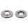 2 brake discs front axle ventilated Ø 277 mm 26 mm FTE for e.g. NISSAN TERRANO
