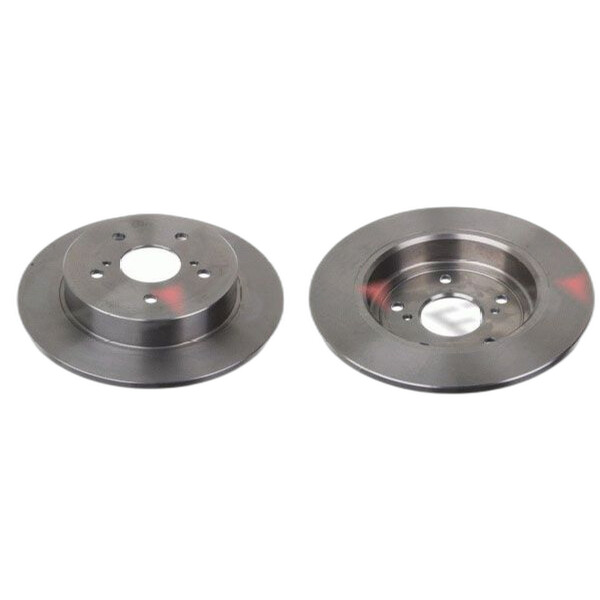 2 brake discs rear axle full Ø 278 mm 9 mm FTE for SUZUKI SX4 and others
