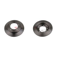 2 Bremsscheiben Vorderachse voll Ø 290 mm 10 mm...