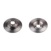 2 brake discs rear axle full Ø 300 mm 12 mm FTE...