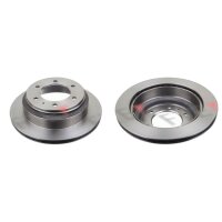2 brake discs rear axle ventilated Ø 313 mm 18 mm...