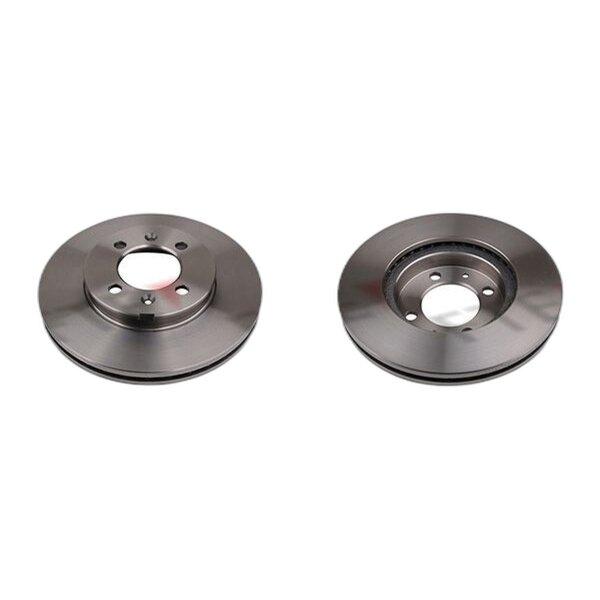 2 brake discs front axle ventilated Ø 240 mm 21.9 mm FTE for e.g. AUSTIN