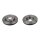 2 brake discs front axle ventilated Ø 280 mm 24 mm FTE for e.g. RENAULT MEGANE