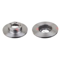 2 brake discs front axle full Ø 269 mm 15 mm FTE...