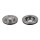 2 brake discs front axle ventilated Ø 235 mm 22 mm FTE for e.g. MAZDA 323