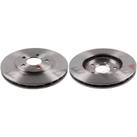 2 brake discs ventilated Ø 260 mm 23 mm FTE for...