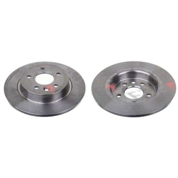 2 brake discs rear axle full Ø 280 mm 11 mm FTE for e.g. VOLVO V40