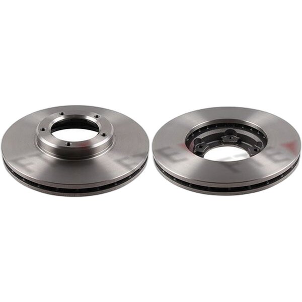 2 Bremsscheiben Vorderachse belüftet Ø 257 mm 25 mm FTE für u.a. VW TARO