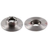 2 brake discs front axle full Ø 273 mm 12.7 mm FTE...