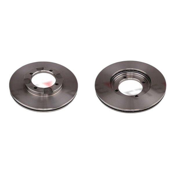 2 brake discs front axle ventilated Ø 242 mm 18 mm FTE for e.g. MITSUBISHI
