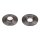 2 brake discs front axle ventilated Ø 242 mm 18 mm FTE for e.g. MITSUBISHI