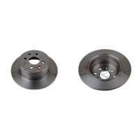 2 brake discs rear axle full Ø 270 mm 10 mm FTE...