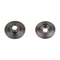 2 Bremsscheiben Vorderachse belüftet Ø 283 mm...