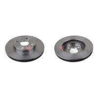 2 Bremsscheiben Vorderachse belüftet Ø 255 mm...